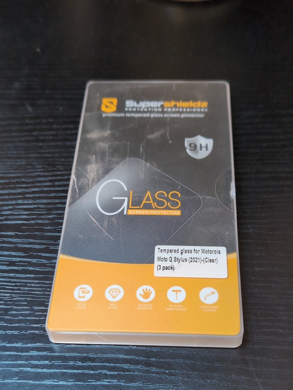 Clear Tempered Glass Screen Protector for Motorola Moto G Stylus (2021) - 3 Pack